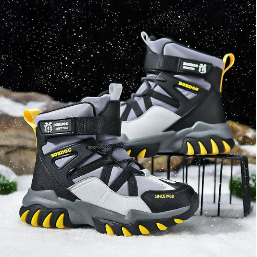 Cold Resistance -30℃ Winter Snow Boots for Boys & Girls