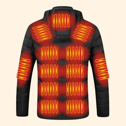 Heated Puffer Jacket | Stop Freezing In 30 Seconds - 21 Heating Zones
