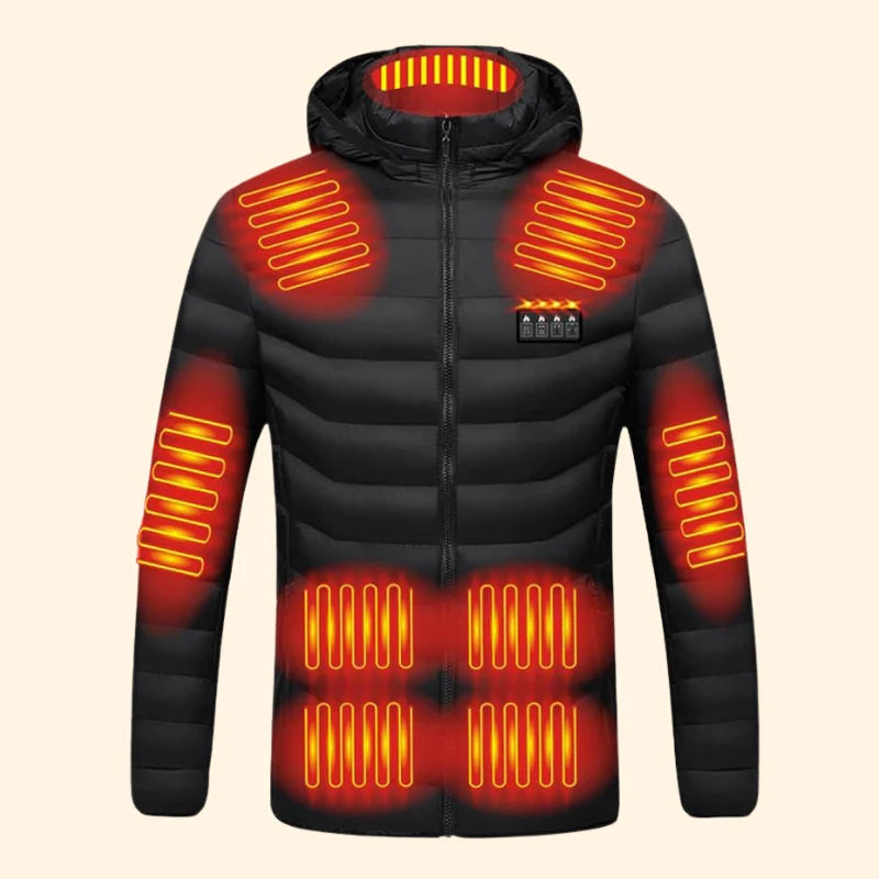 Heated Puffer Jacket | Stop Freezing In 30 Seconds - 21 Heating Zones